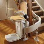 Silla salvaescaleras para escalera curva