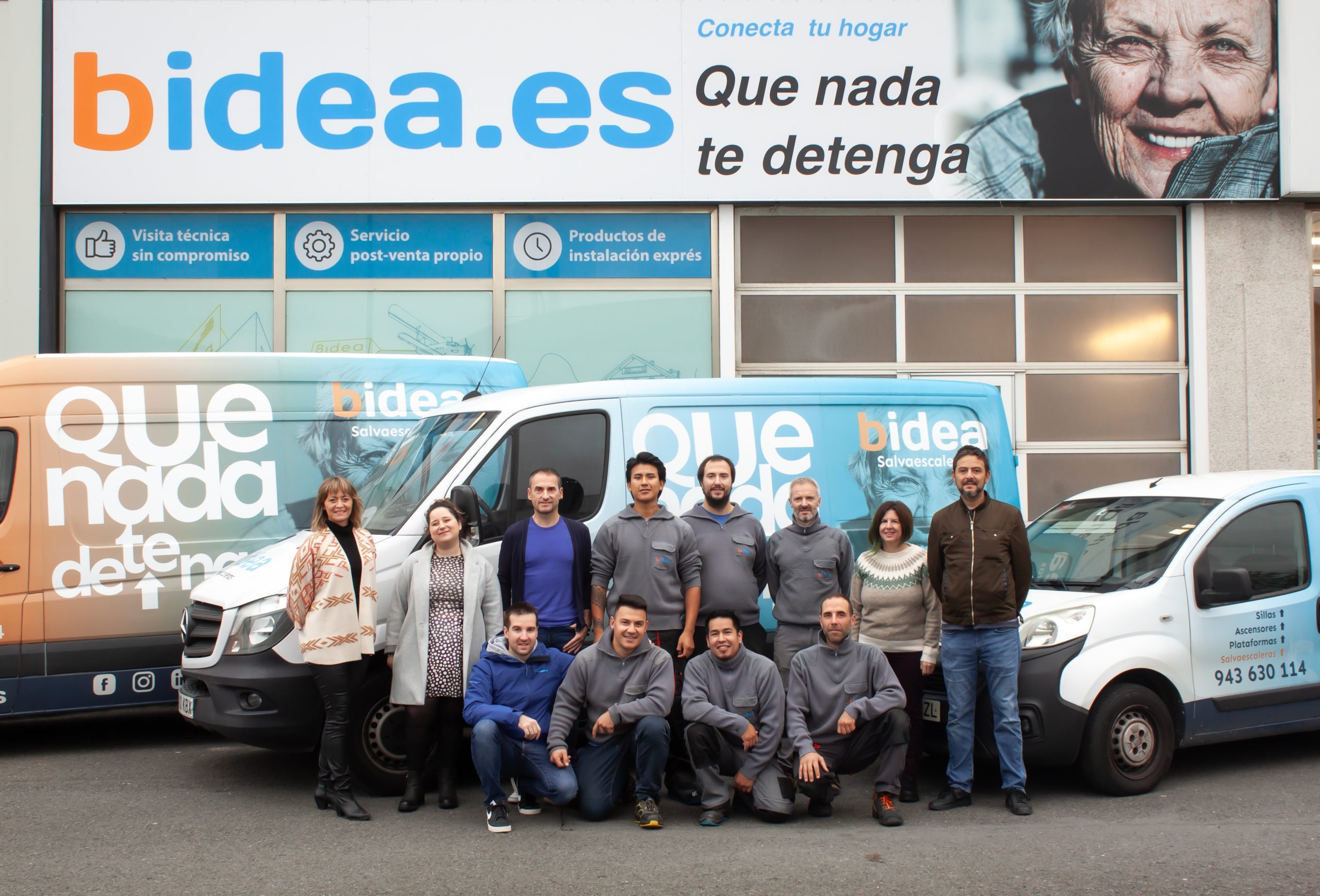 El equipo de Bidea