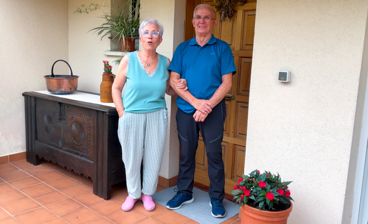 Independencia con la silla salva escaleras Bidea Independencia con la silla salva escaleras Bidea
