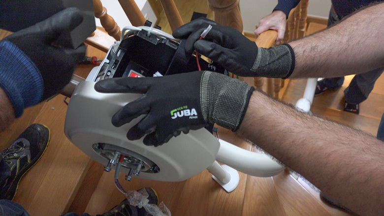 Mantenimiento de escaleras con Bidea